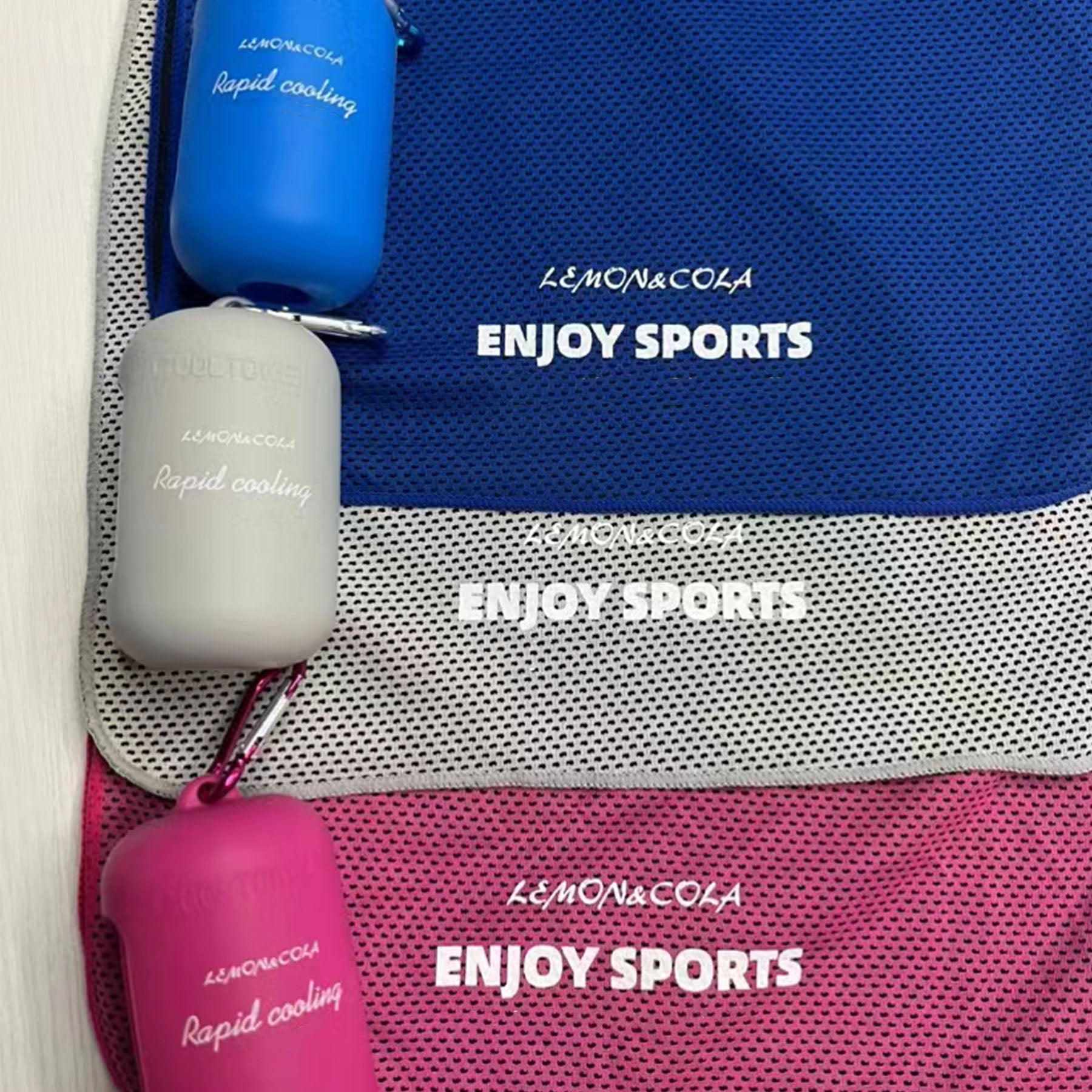 Silicone Casing Quick Drying Cold Towel