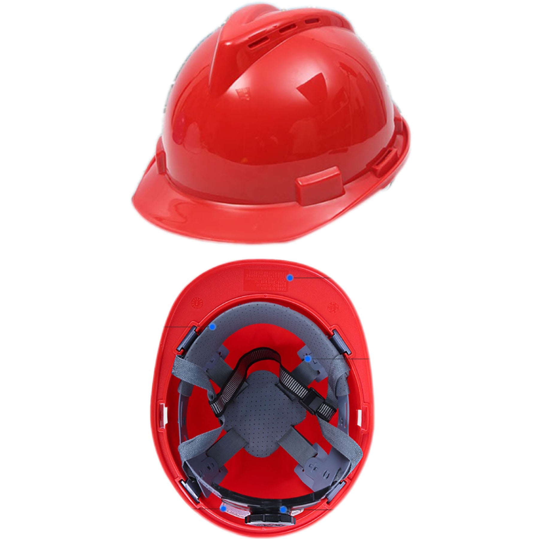 Heavy-Duty Construction Safety Helmet