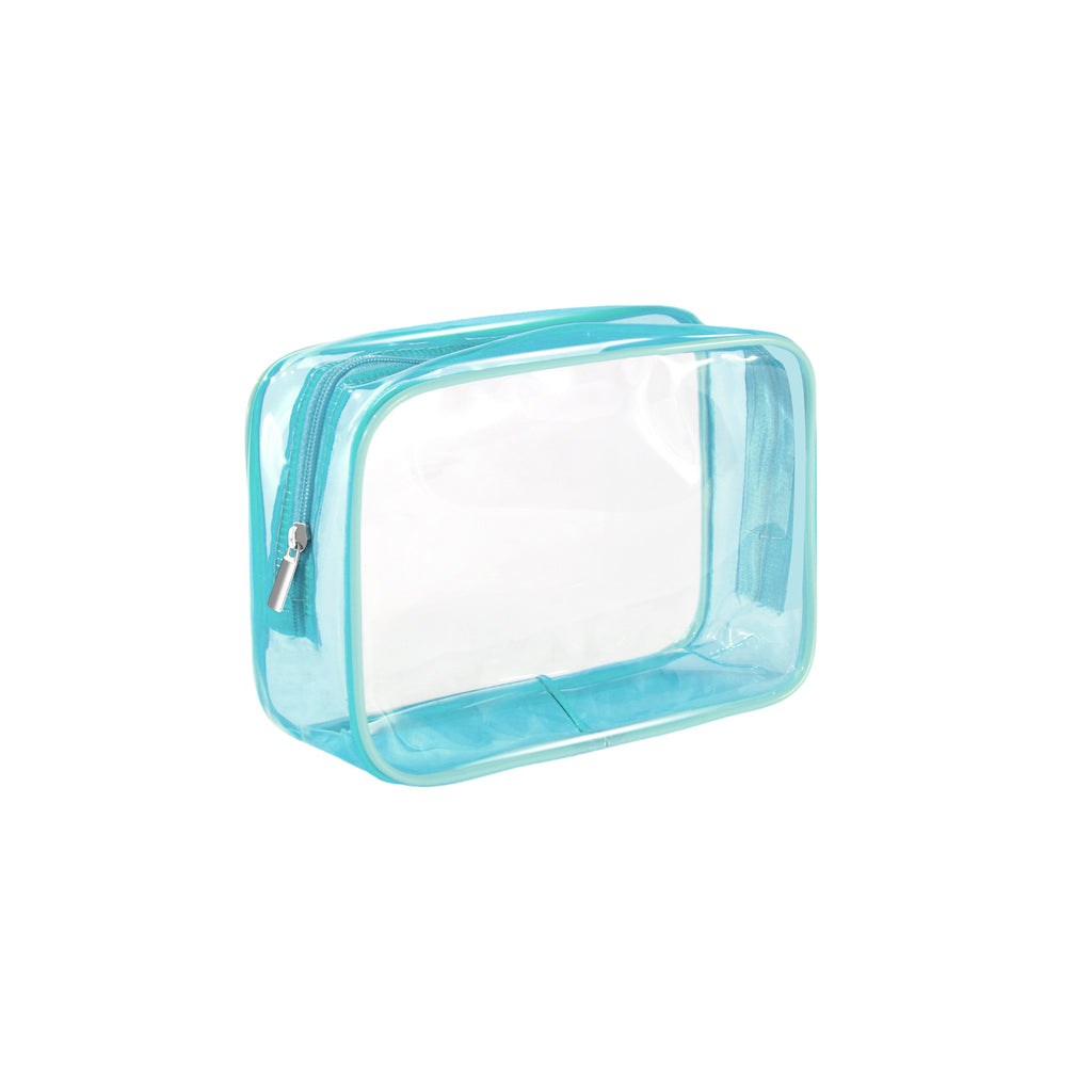 Heavy-Duty Clear PVC Toiletry Organizer