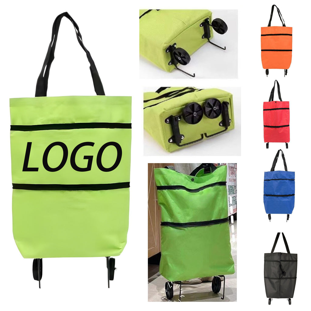 2 in 1 Lightweight Collapsible Shopping Cart