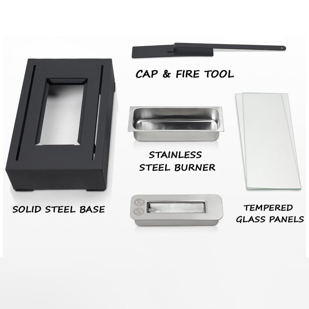 Elegant Flame Alcohol Fireplace & Stove