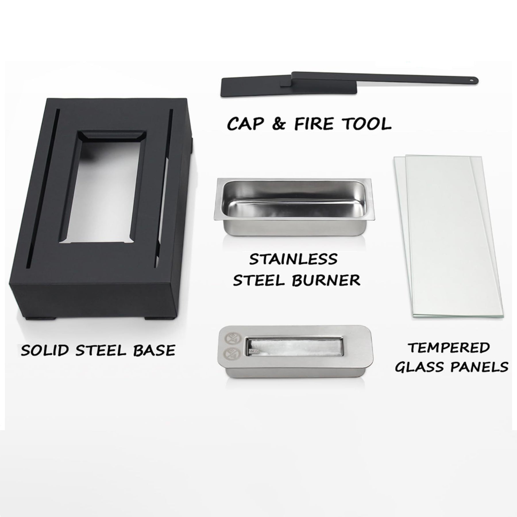 Elegant Flame Alcohol Fireplace & Stove