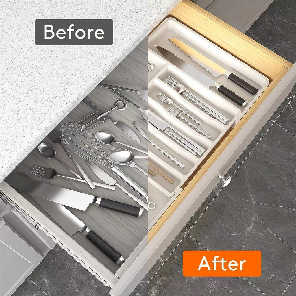 Expandable Tableware Storage Box
