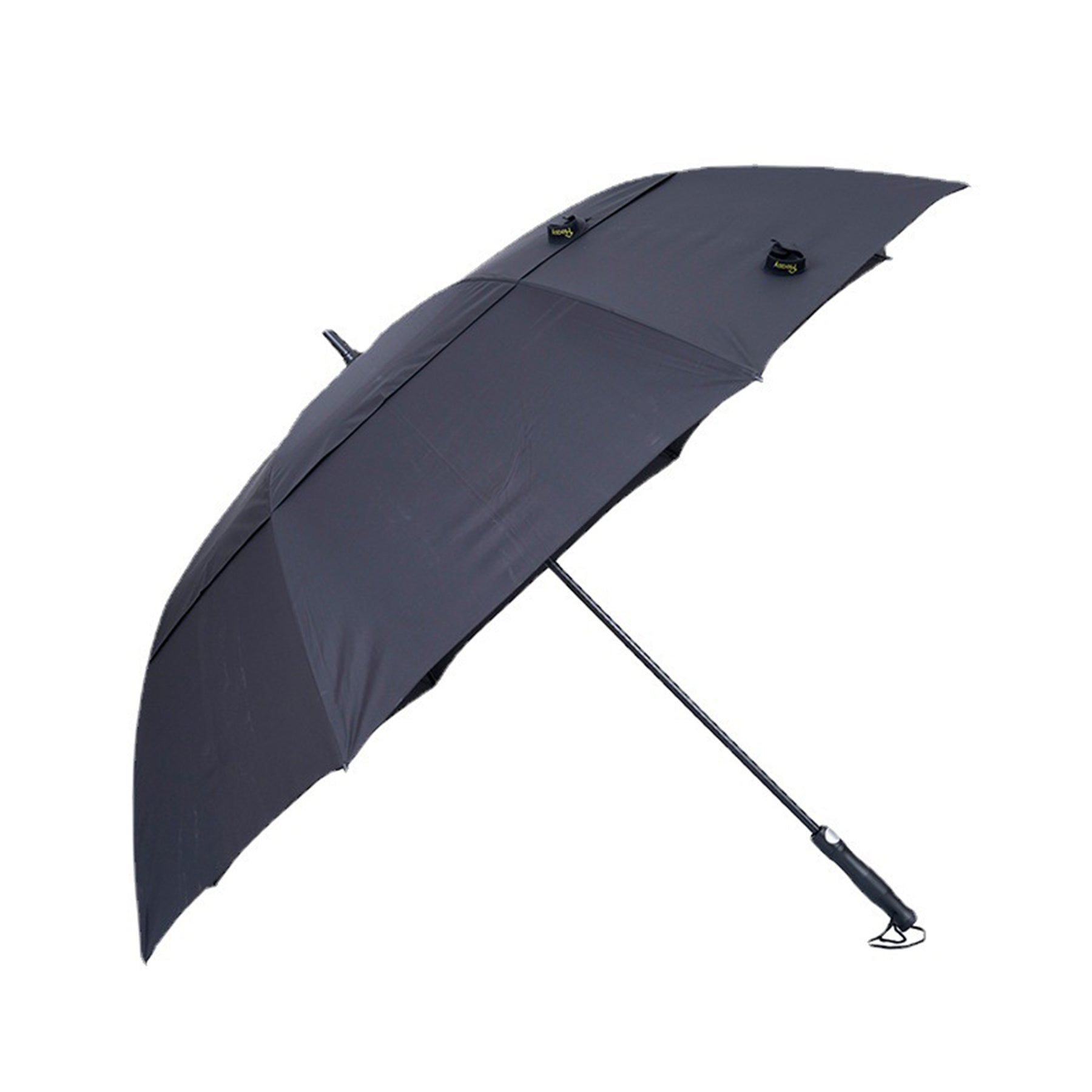 Double Storm-Resistant Fibre Straight Umbrella