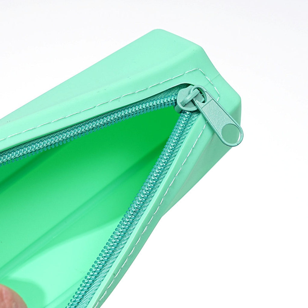 Pencil-Shaped Silicone Pen Case