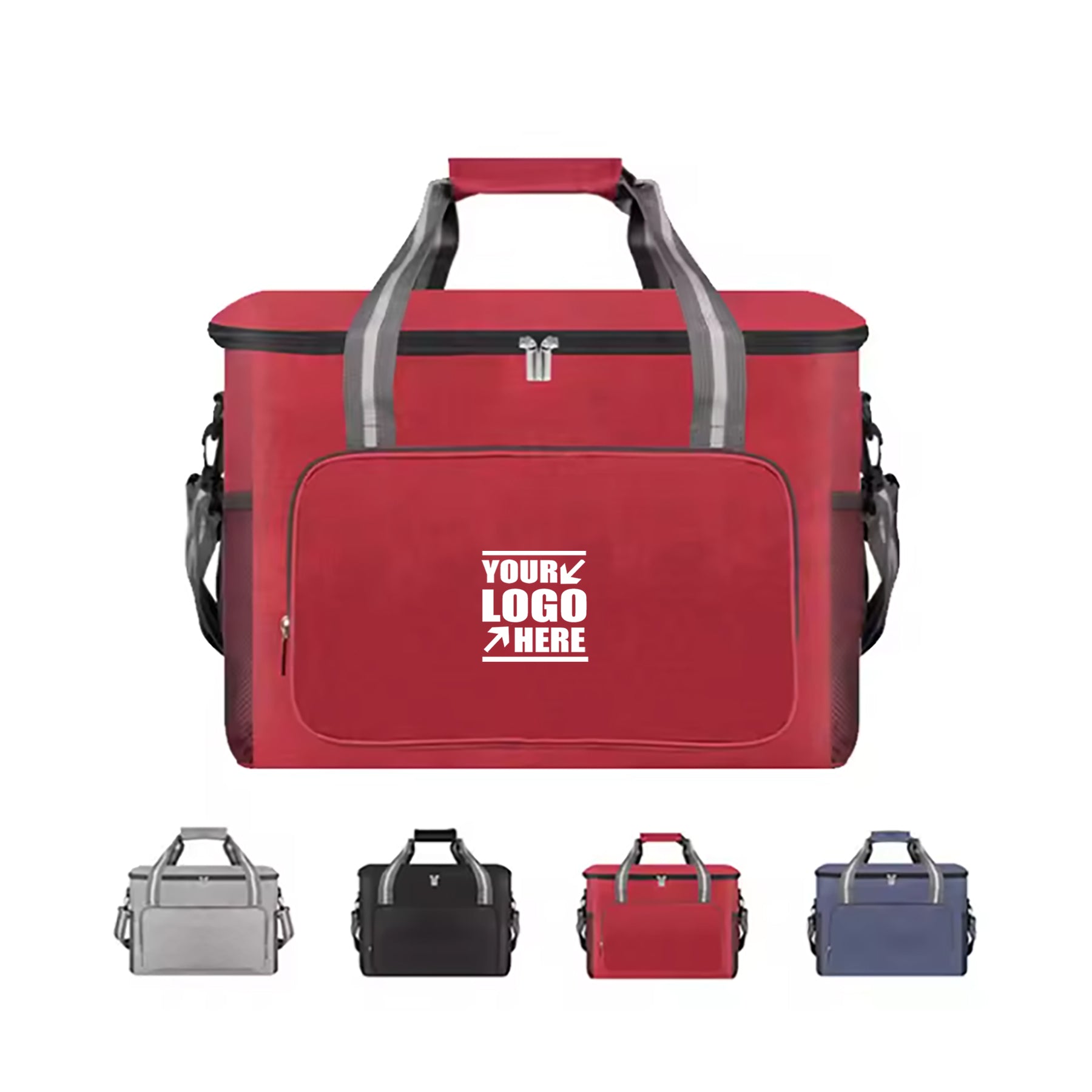 Insulated Reusable Picnic Zipper Cooler Bag