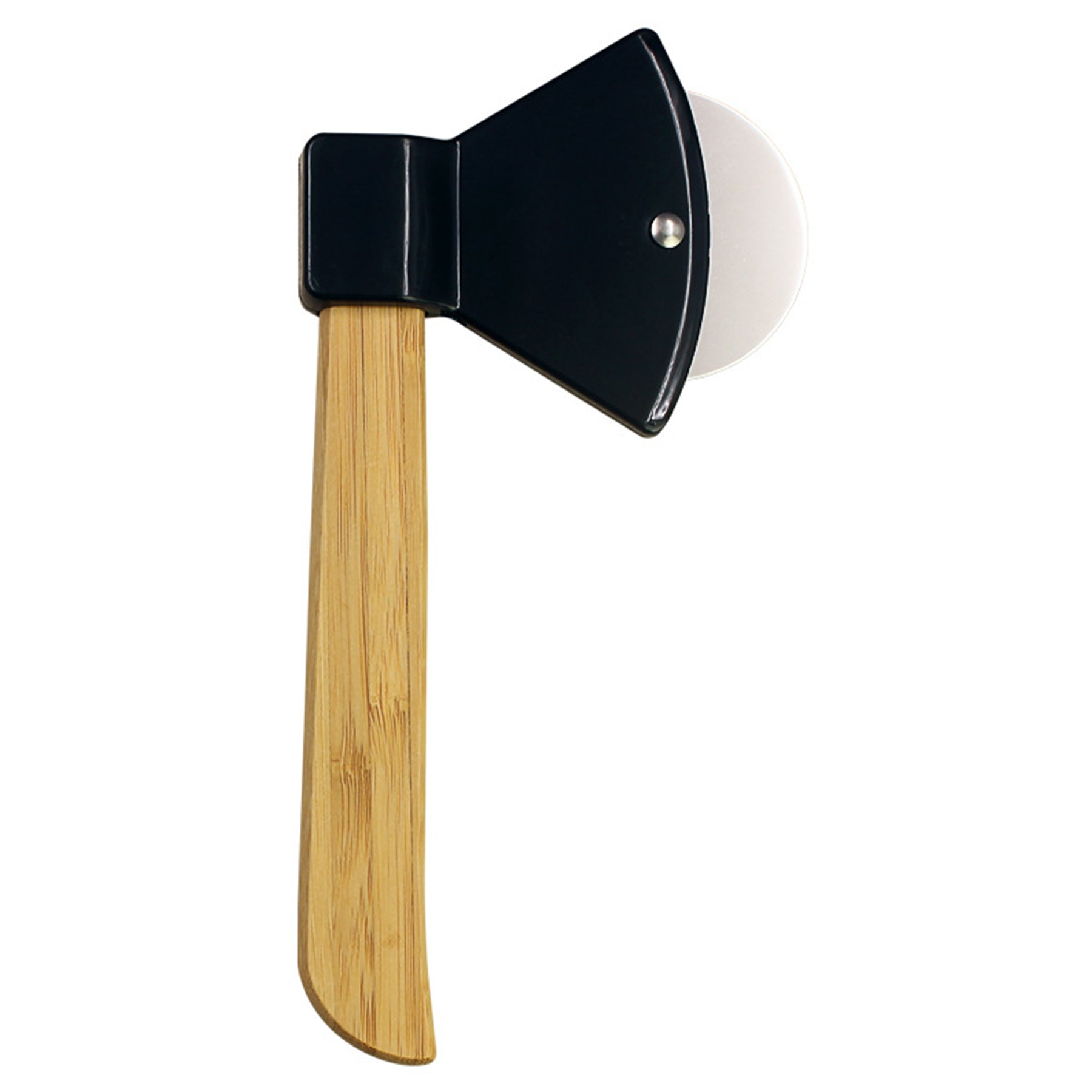 Axe Pizza Cutter With Wooden Handle