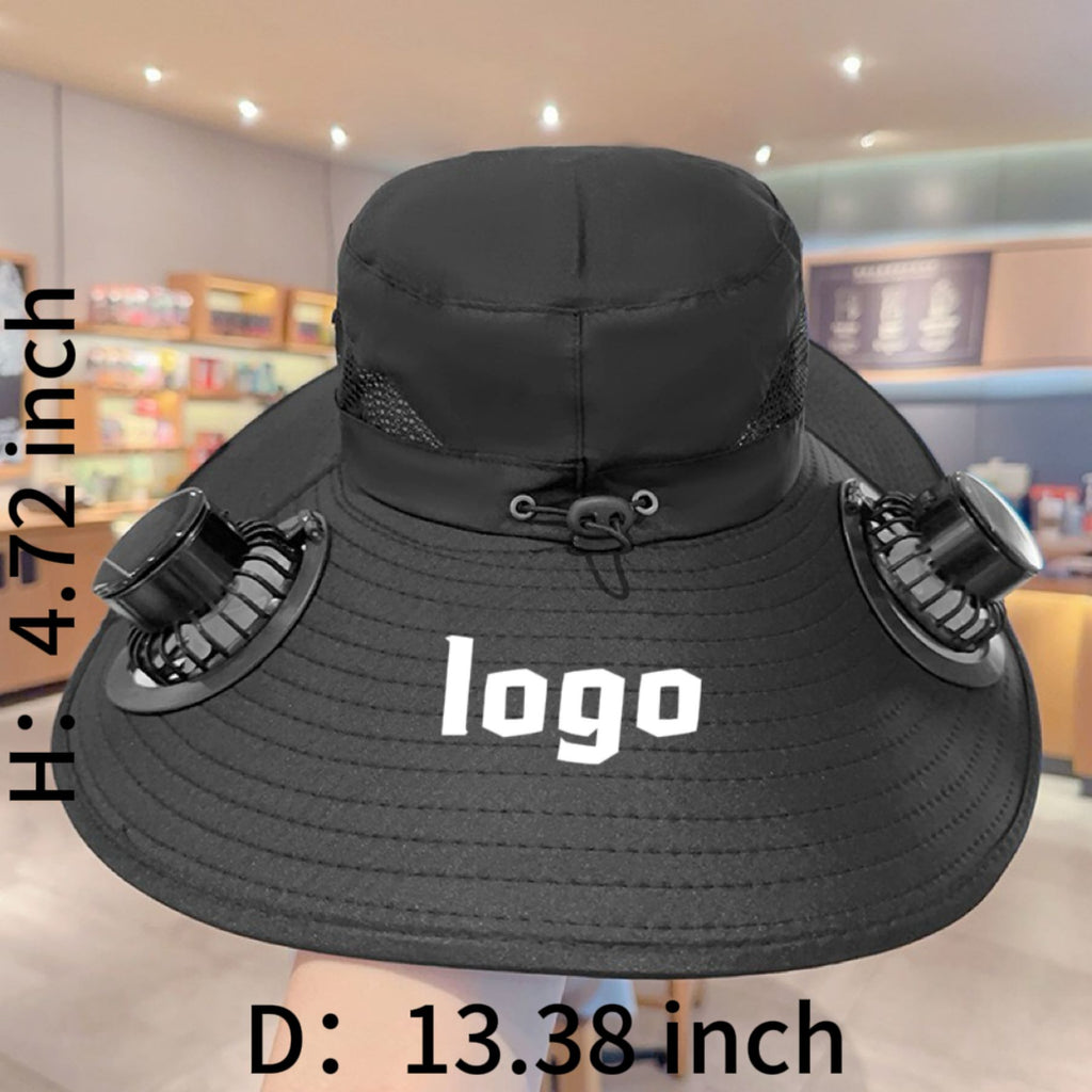 Solar Fan Fisherman's Hat