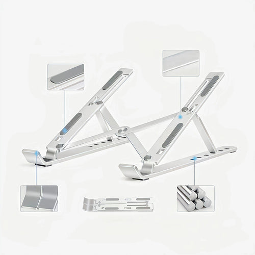 Aluminum Foldable Computer Stand With Non-Woven Bag