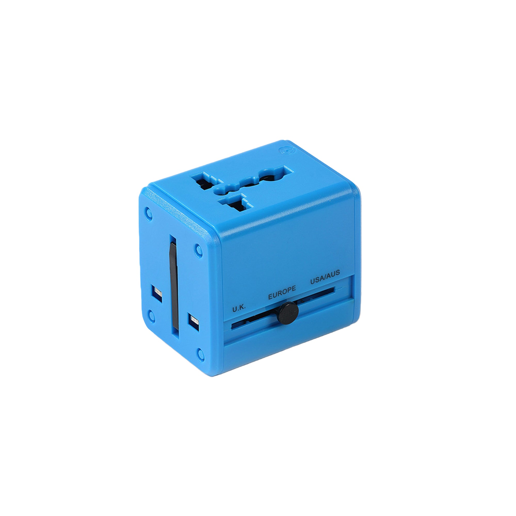 Universal Travel Power Adapter With Dual Usb Charging Ports