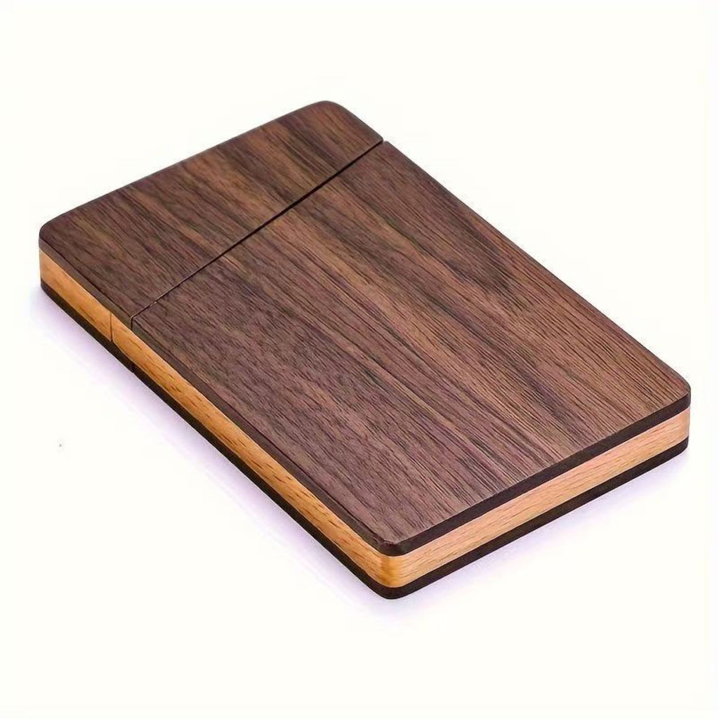 Wooden Business Card Storage Box