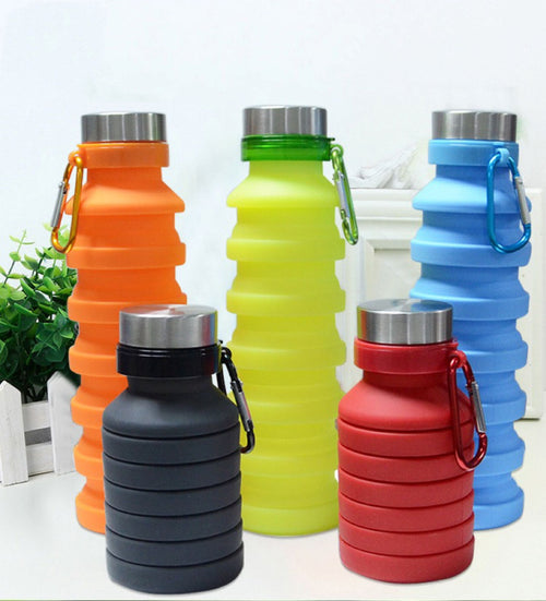 19 Oz Outdoor Retractable Water Bottle