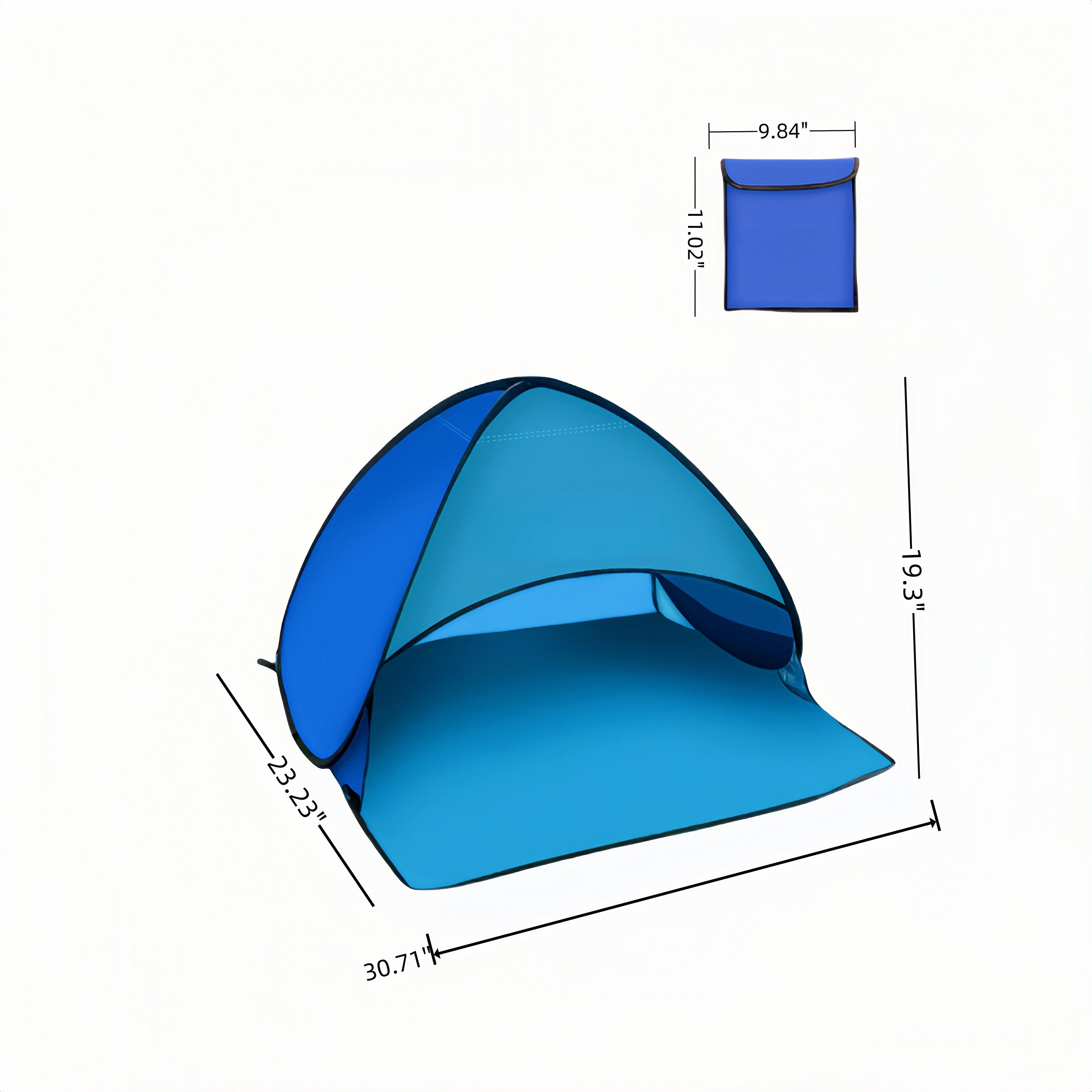 Automatic Pop Up Beach Tent With Carrying Bag