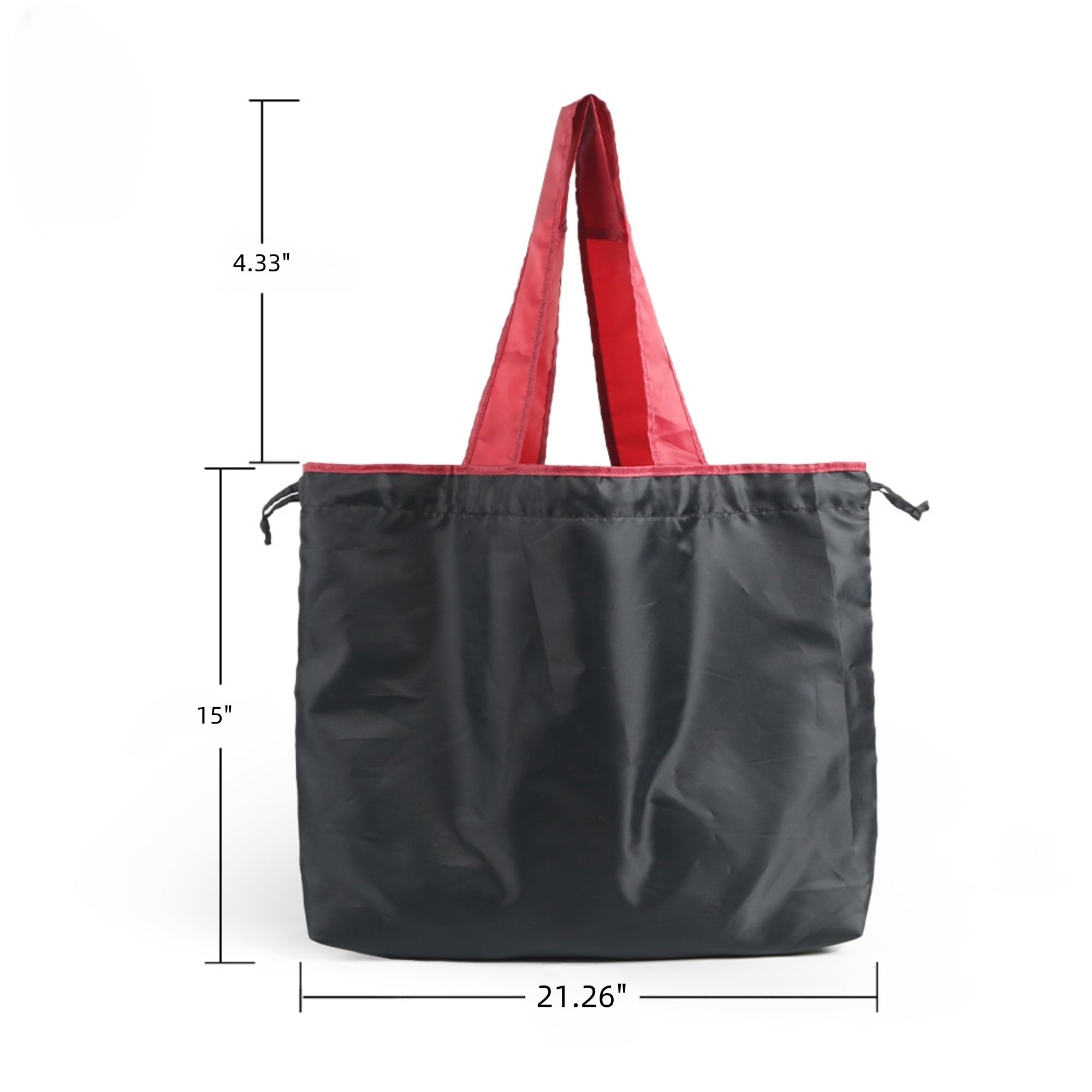 Polyester Oxford Cloth Drawstring Foldable Shopping Bag