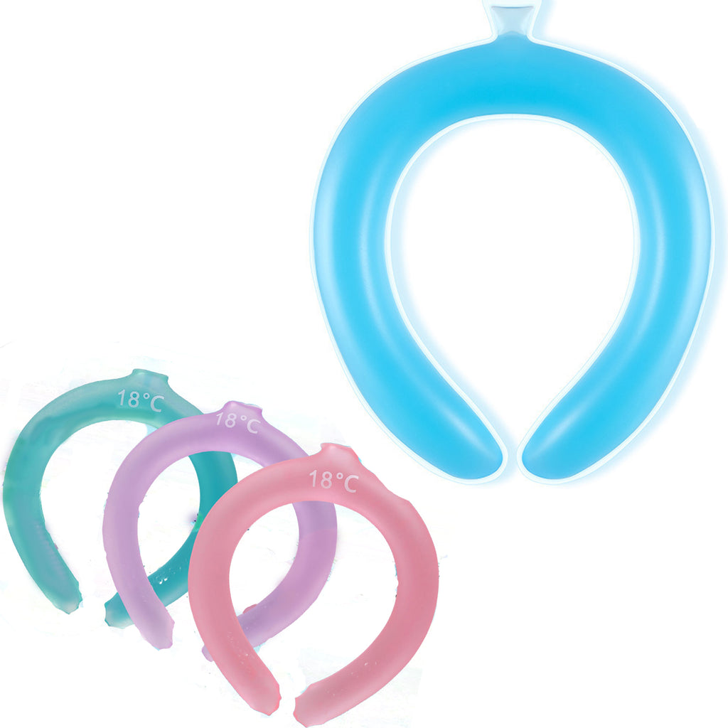 Heatstroke Prevention and Cooling Ice Neck Ring