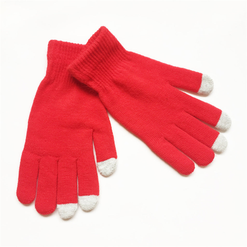 3 Finger Touch Screen Warm Gloves