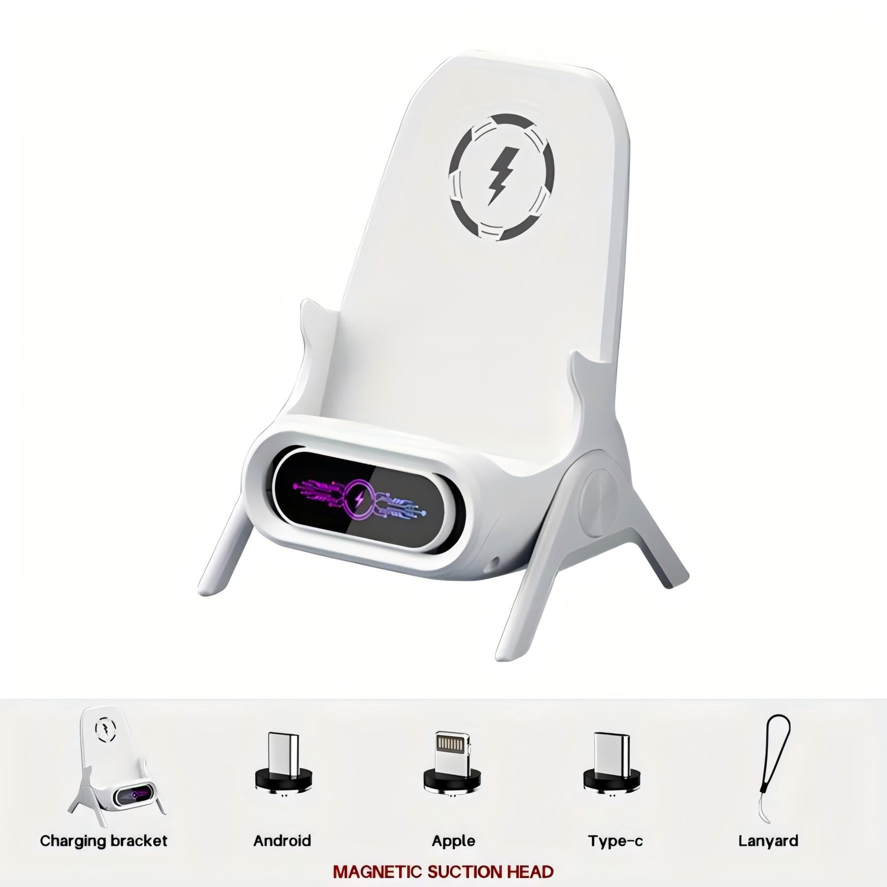 Multifunction Wireless Charger Station Dock
