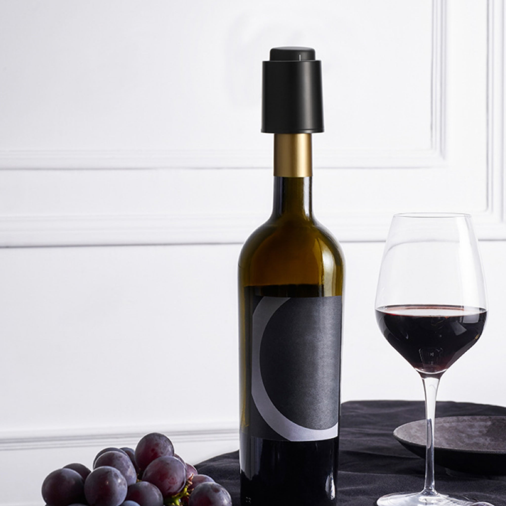 Press-Type Vacuum Wine Stopper
