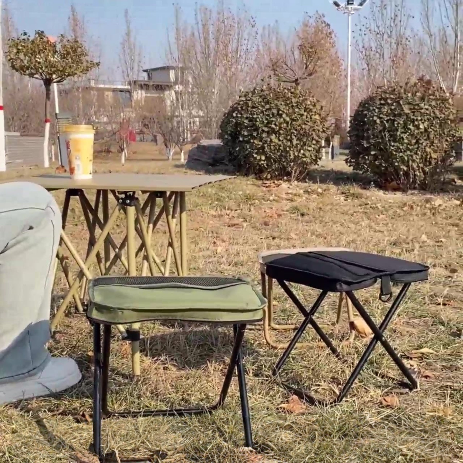 Backpack Folding Stool