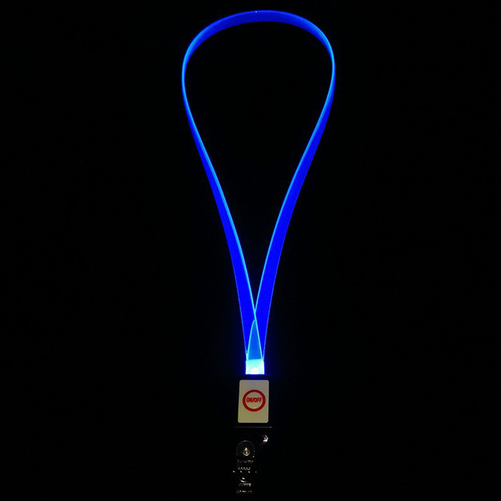LED Light Transparent Lanyard