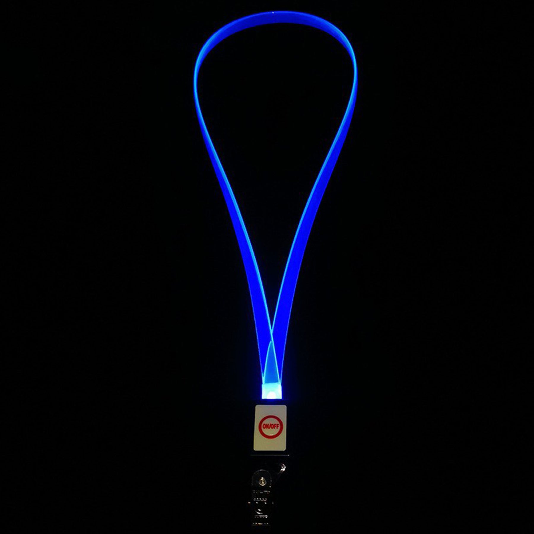 LED Light Transparent Lanyard