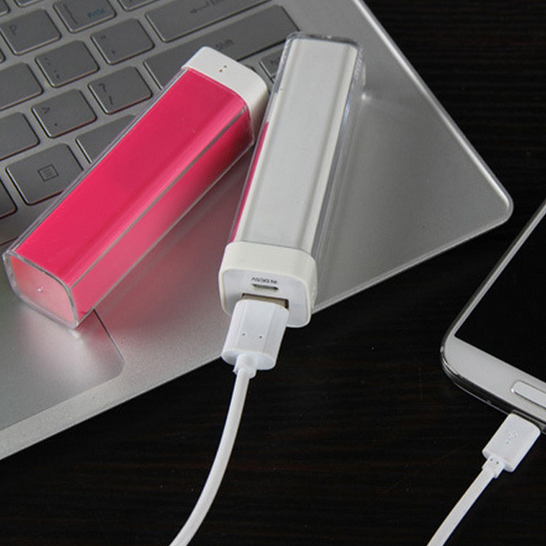 2600Ma Portable Lip Gloss Mobile Power