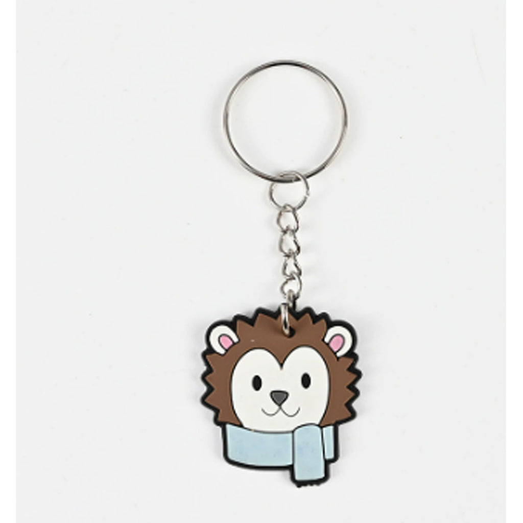 Soft PVC Keychain Colorful Animal Car Charm Bag Accessory