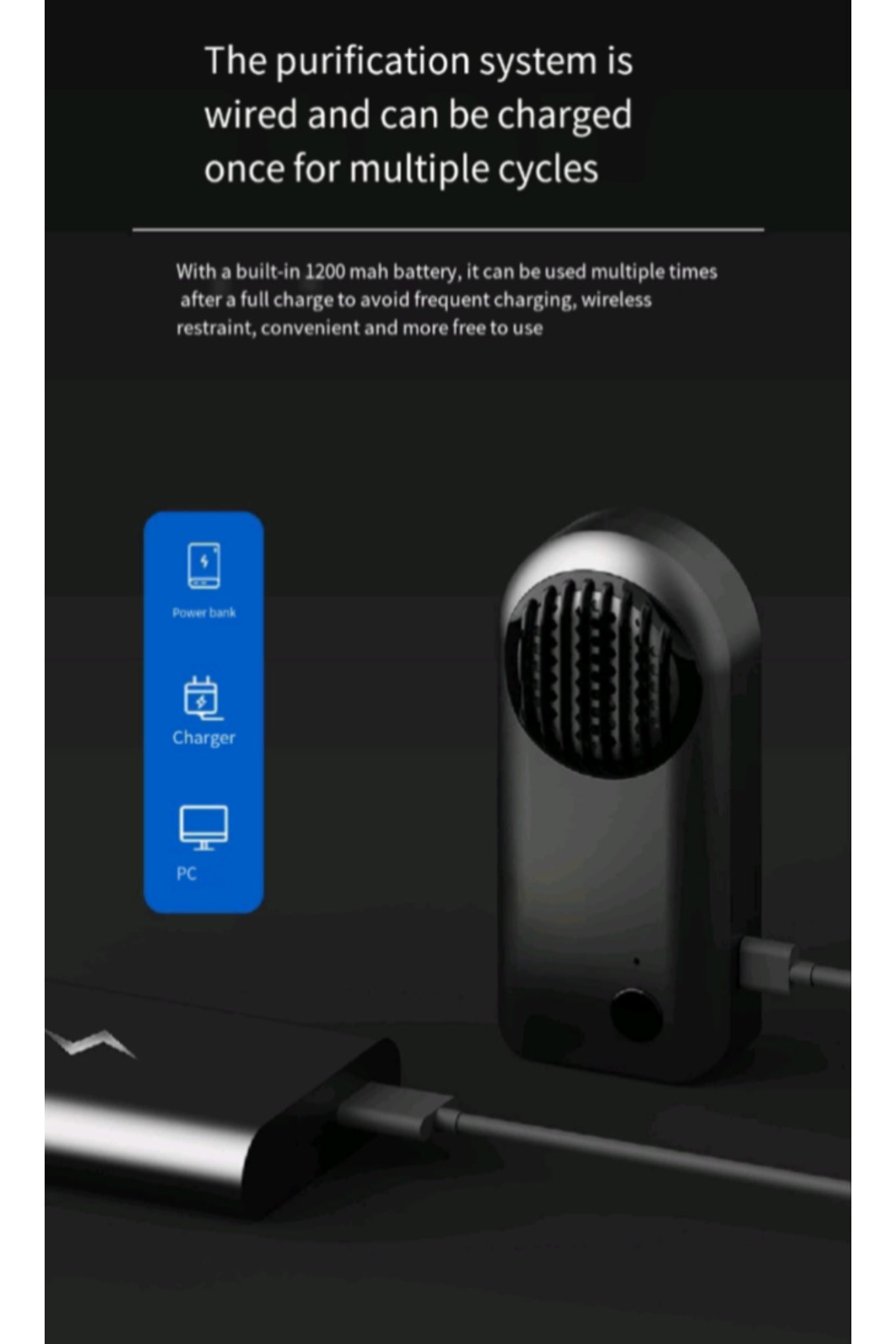 Timed Car Air Purifier
