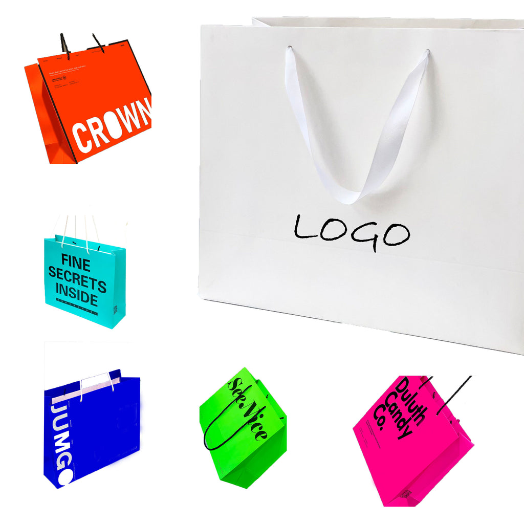Natural Handle Shopper Paper Bags