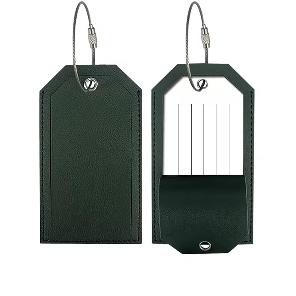 PU Leather Luggage Tag