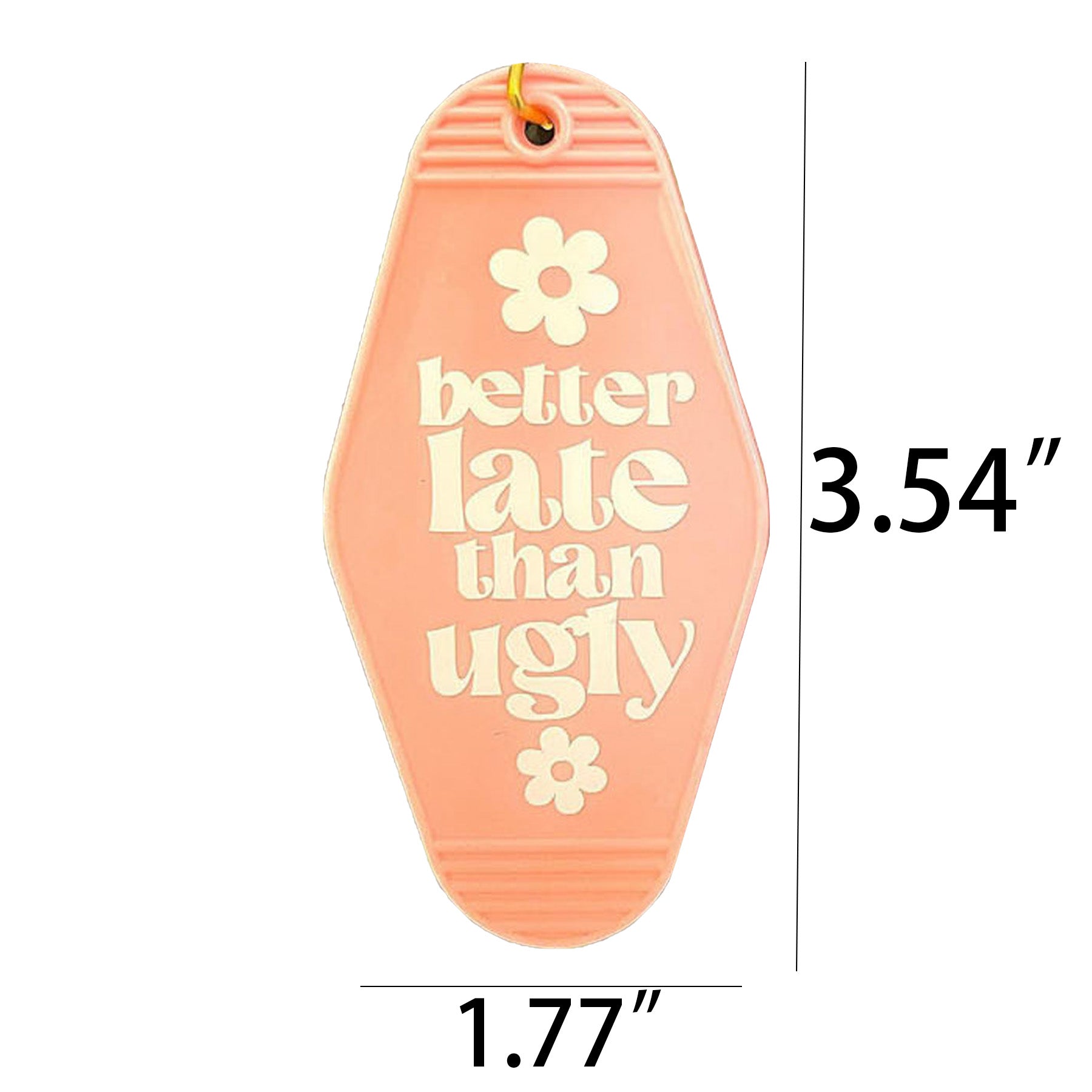 Plastic Key Tag Luggage Tag Keychain
