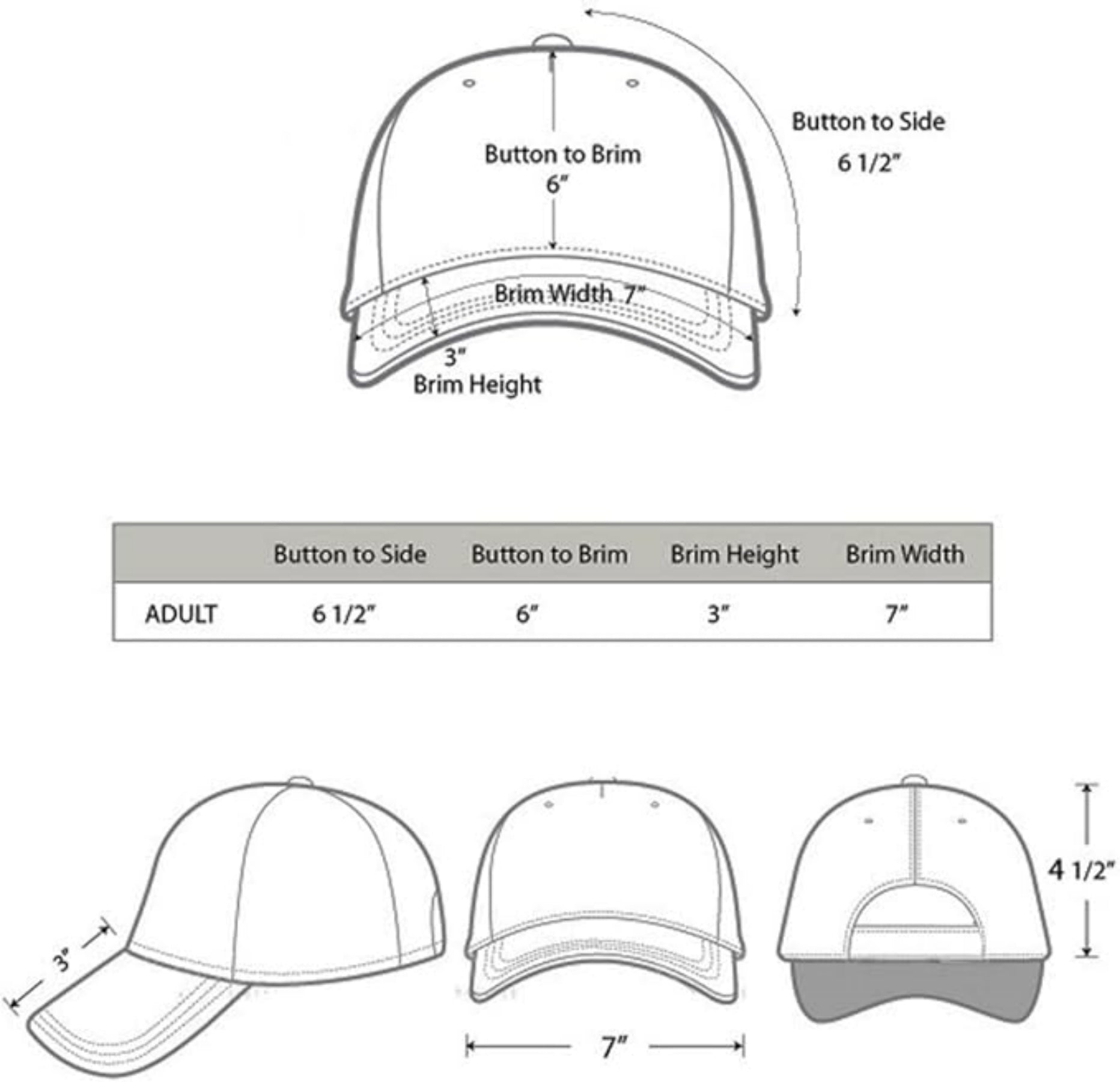 Baseball Cap - Embroidered