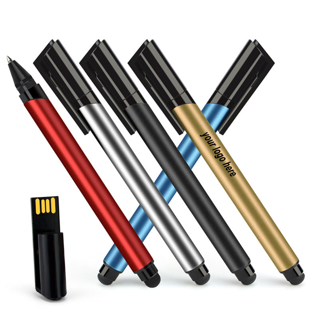 2 in 1 Metal Ball Pen and USB Flash Drive