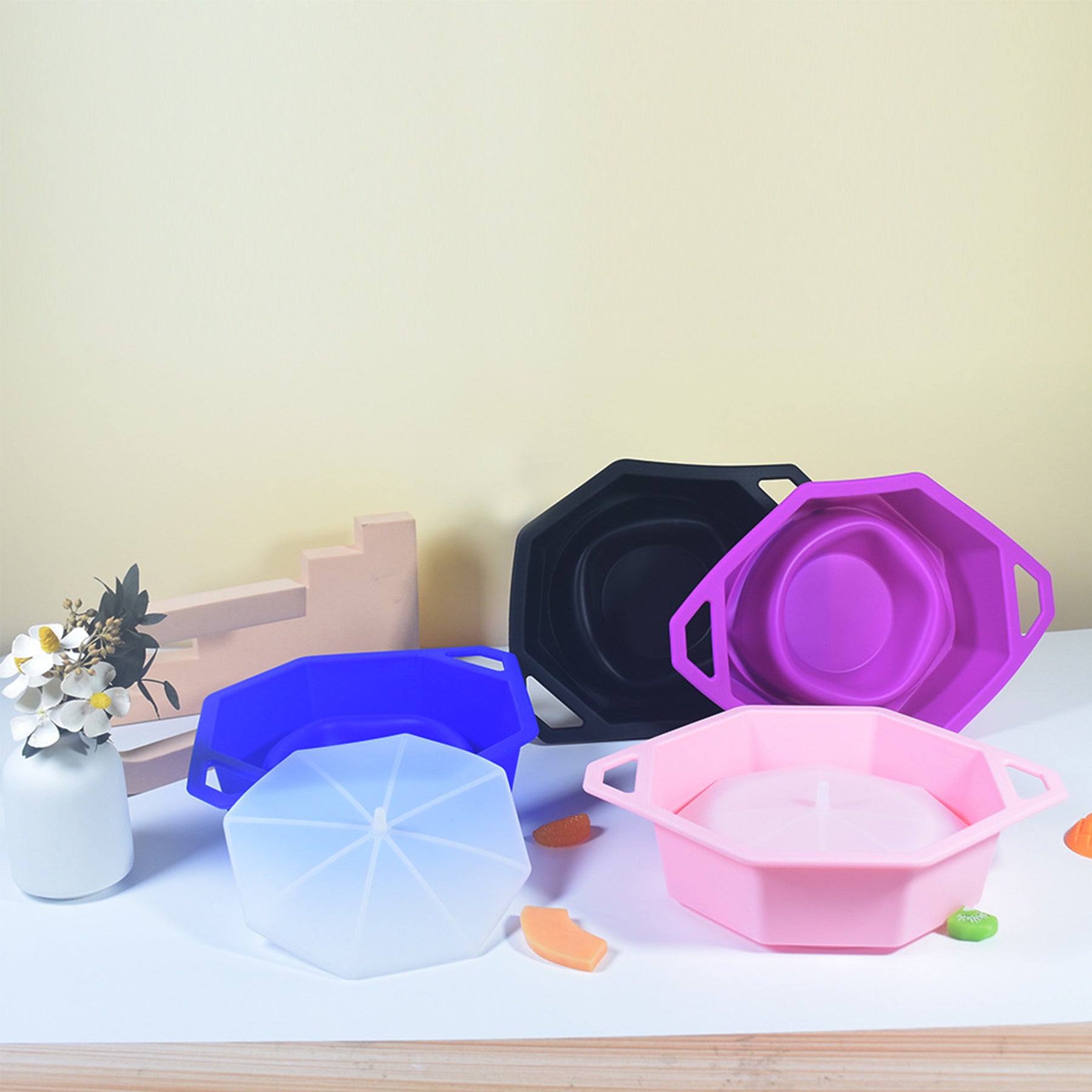 Silicone Collapsible Popcorn Bucket