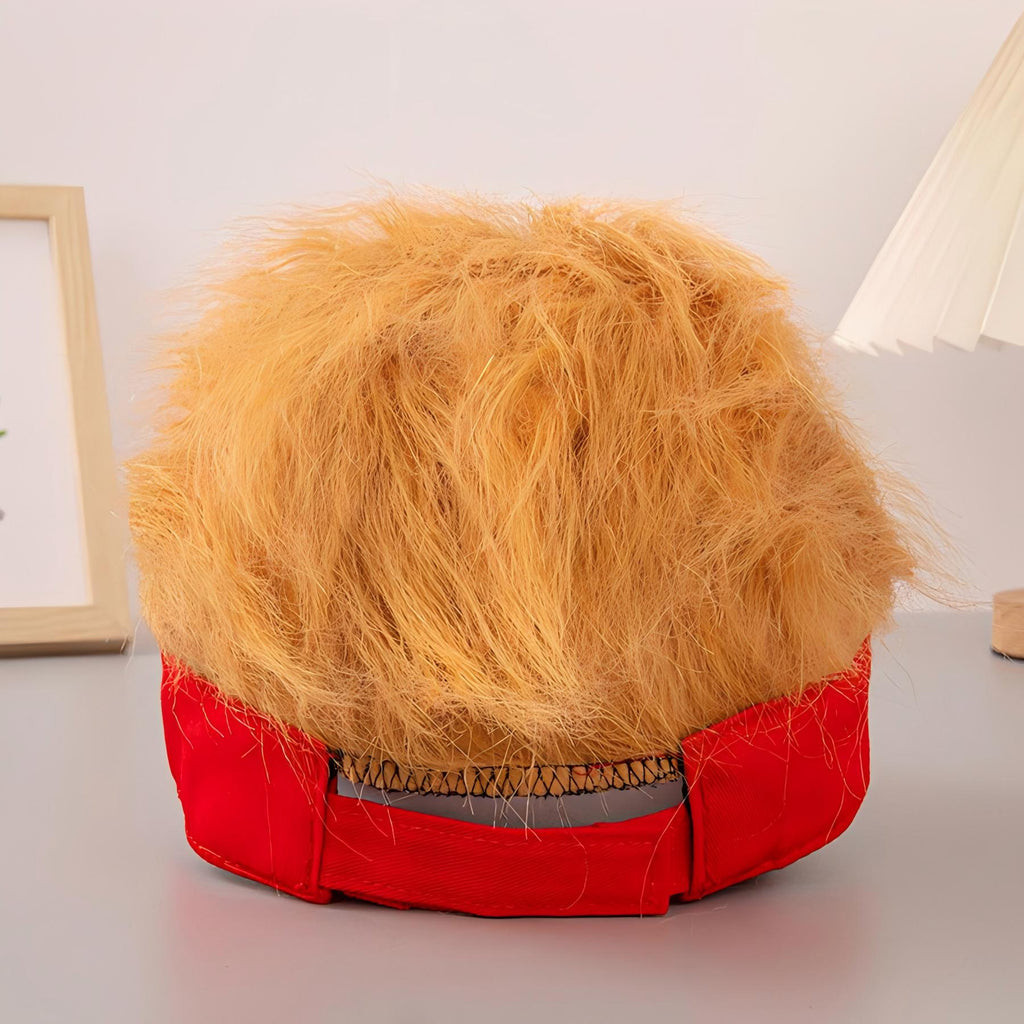 Baseball Cap For Adult With Hair