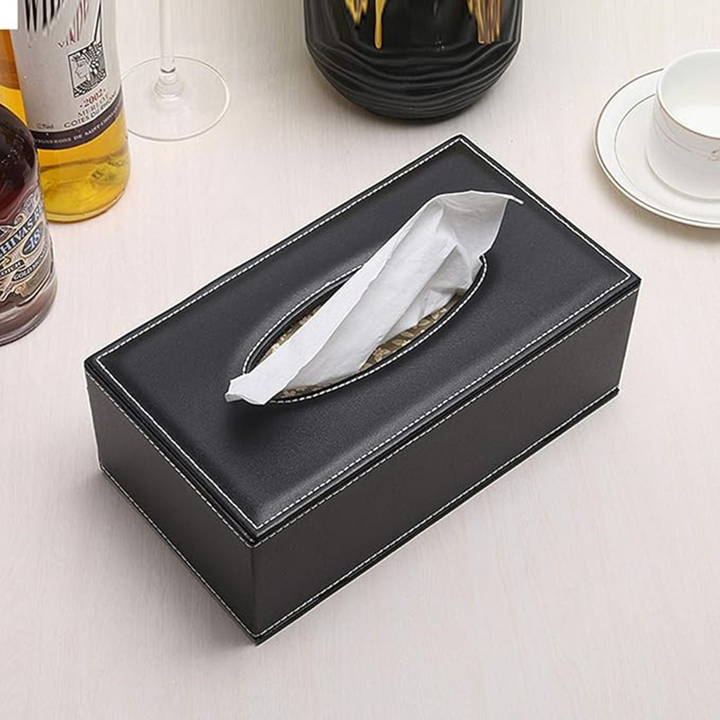 Leather Tissue Box