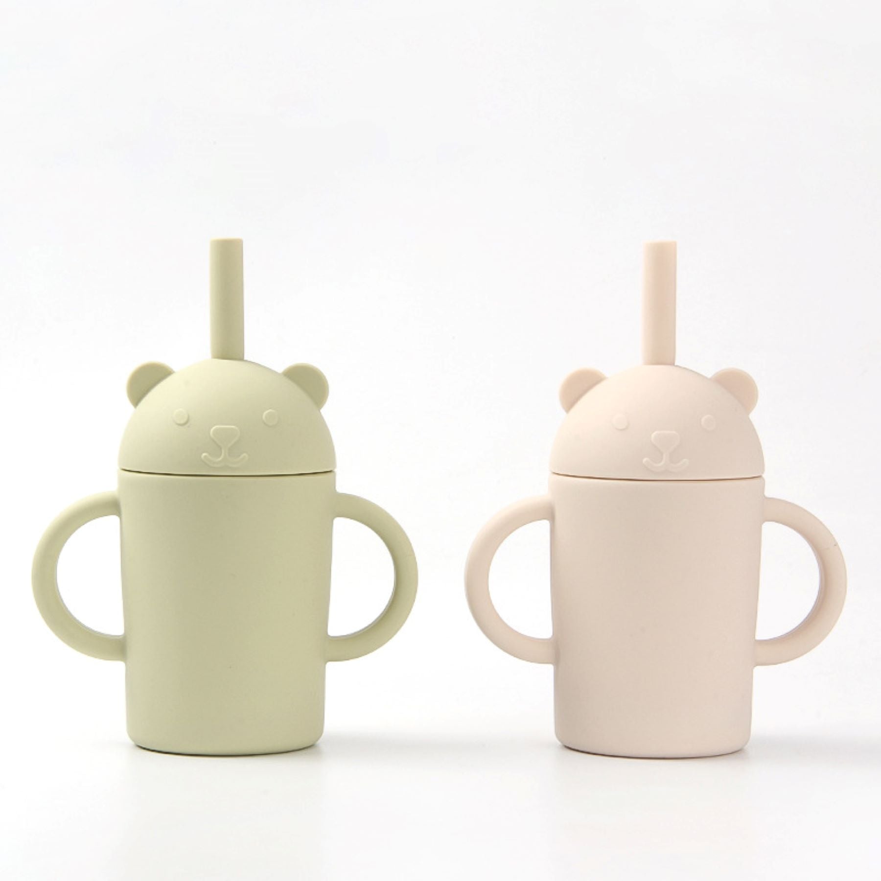 Silicone Baby Straw Cup