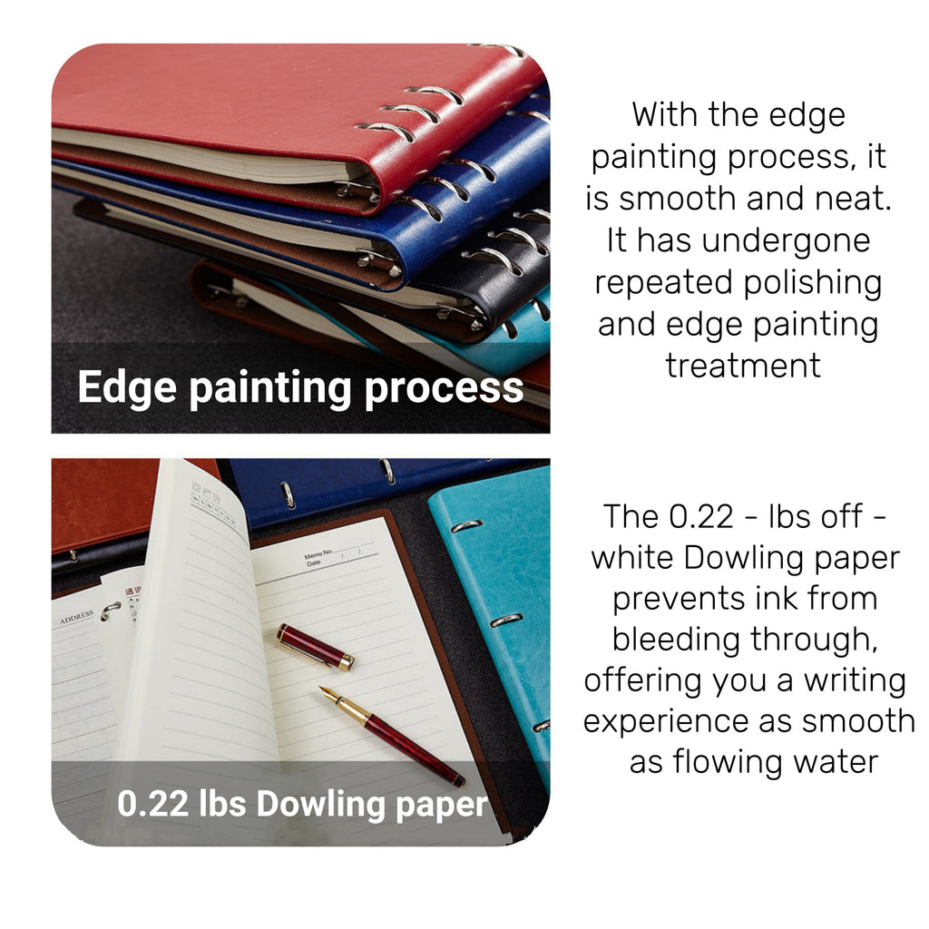 A5 Loose-Leaf Meeting Recording Notebook