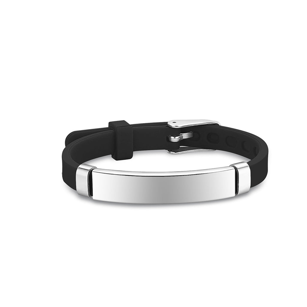 Children's Anti-Loss Multi-Color Titanium Steel Silicone Wristband