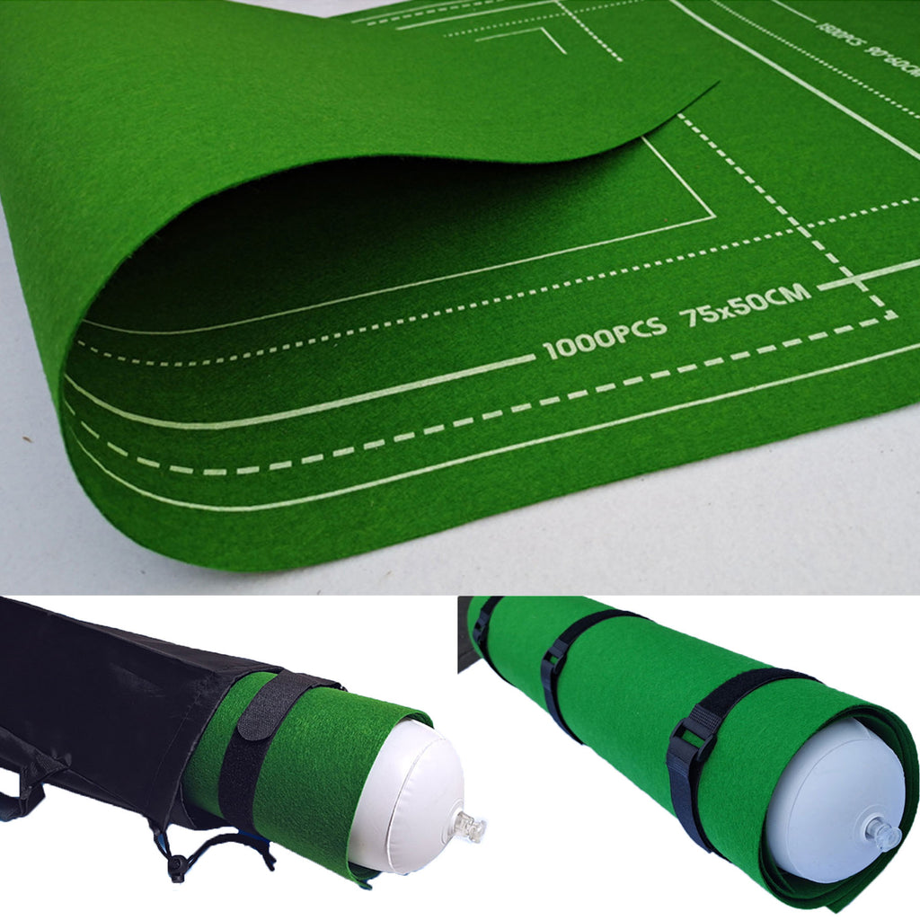 Roll Up Jigsaw Puzzle Mats With Storage Bag