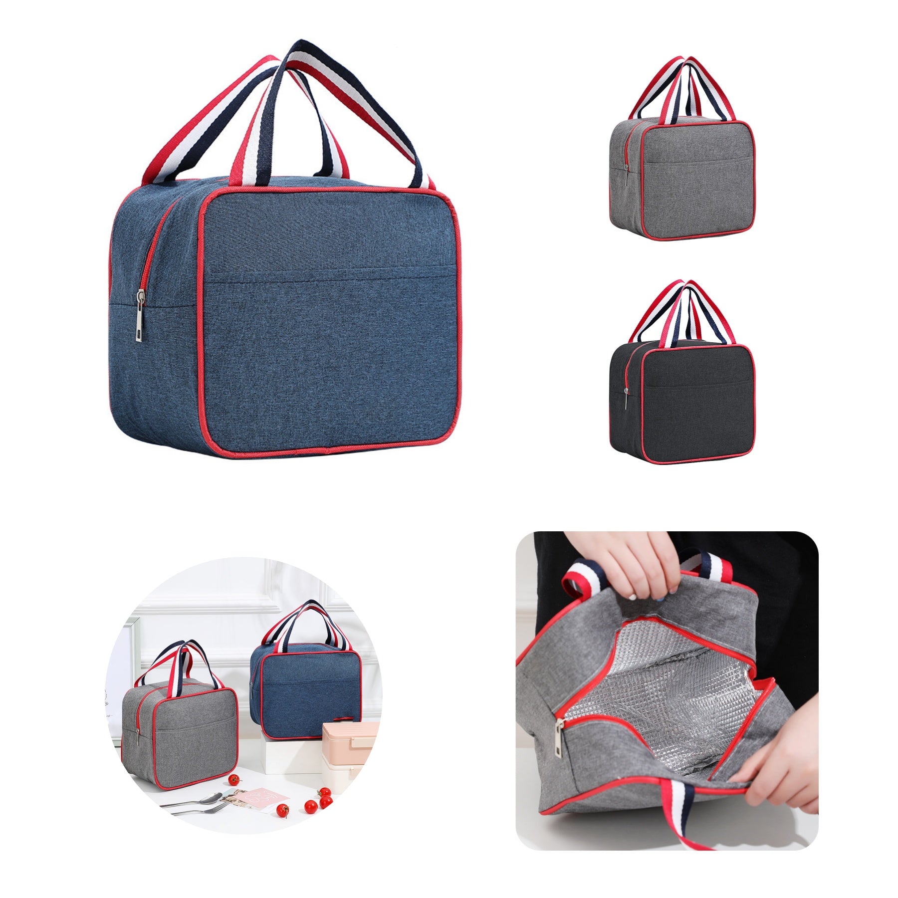 Cationic Insulated Lunch Bag