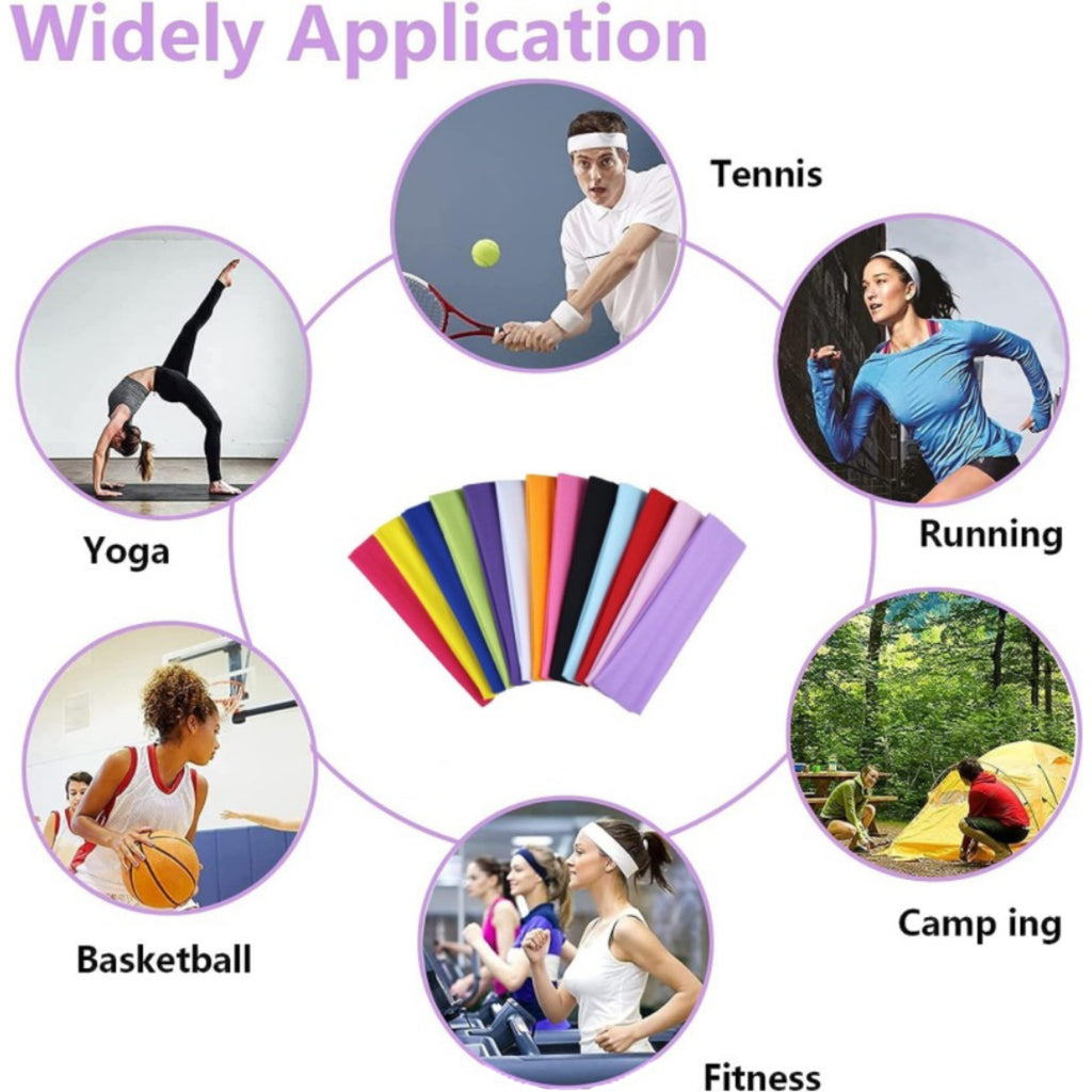 Solid - Color High - Elasticity Headband