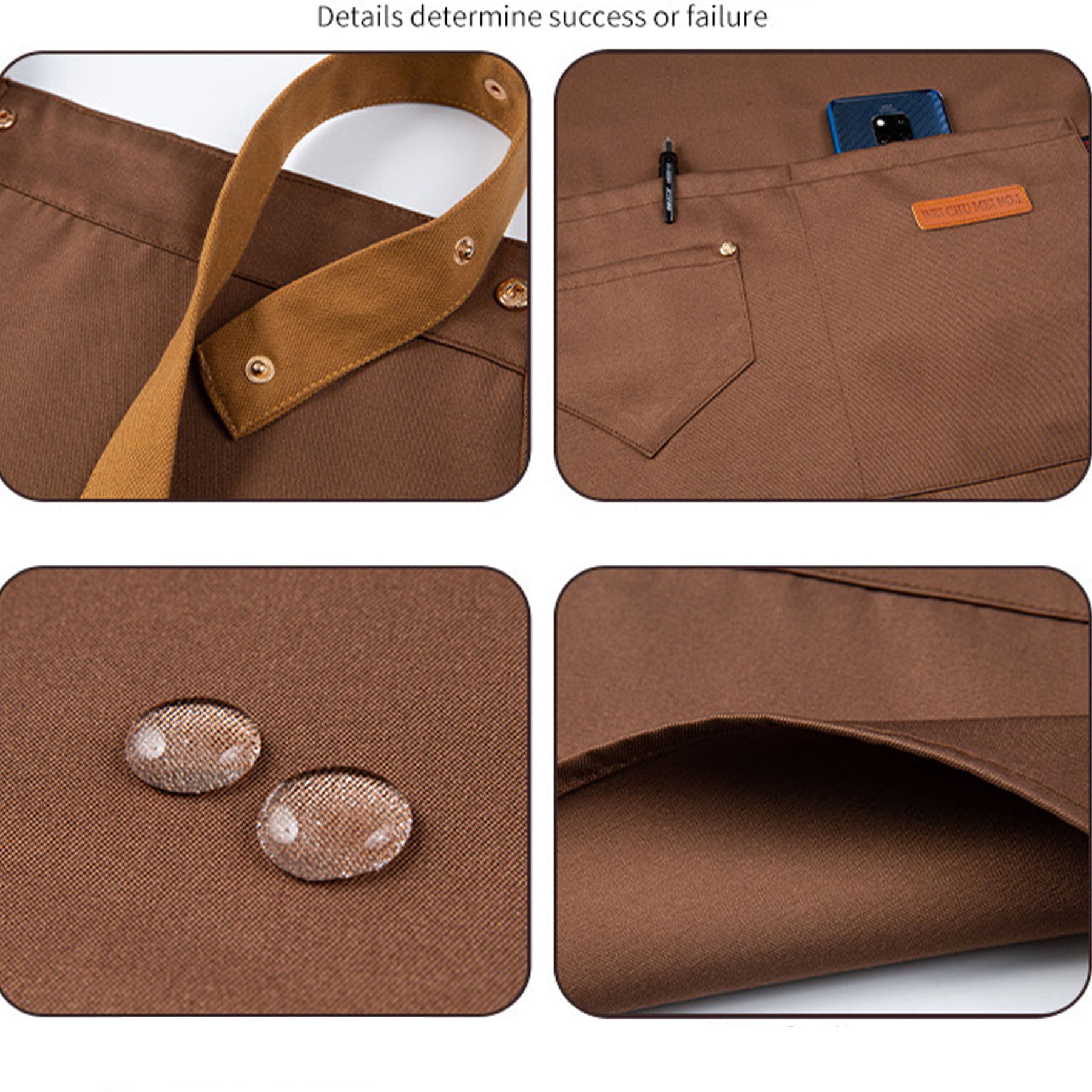 Premium Neck-Hanging Restaurant And Coffee Apron