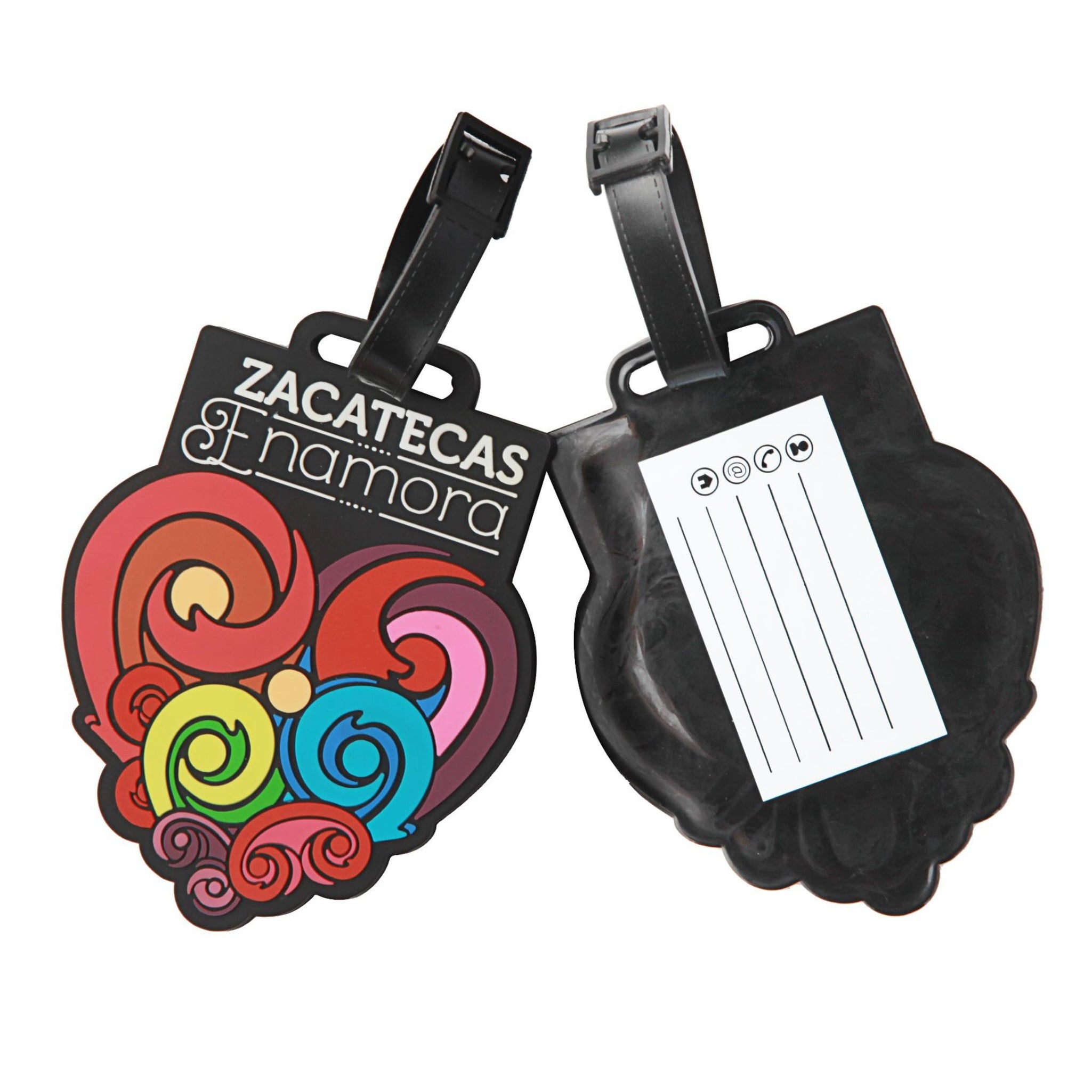 Custom PVC Soft Rubber Luggage Tag