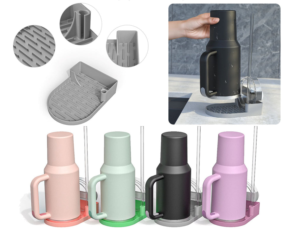 Vacuum Cup Drain Rack