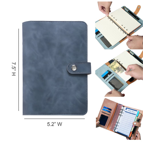 A6 Bookkeeping Notebook With Card Slot