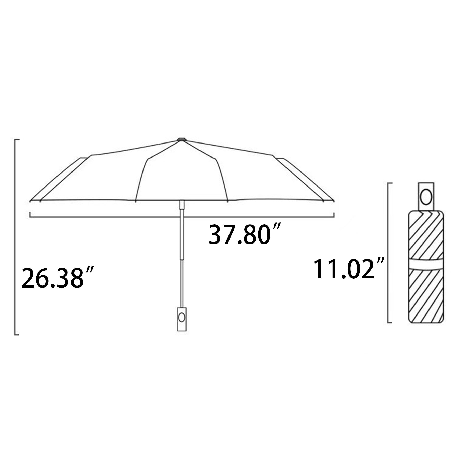 Folding Automatic Umbrella