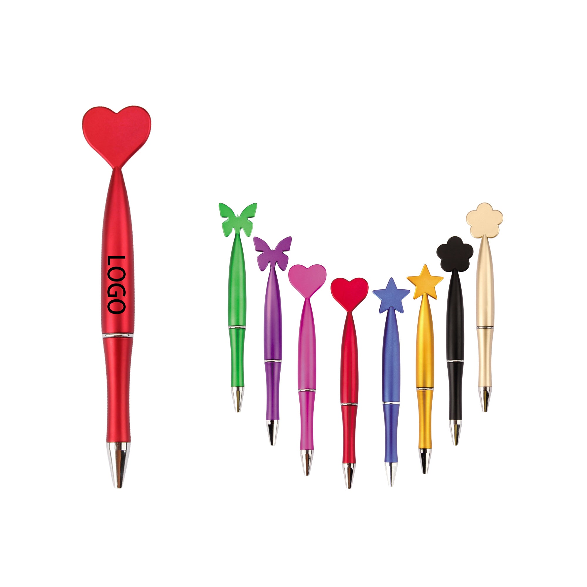 Heart-Shaped Ballpoint Pen