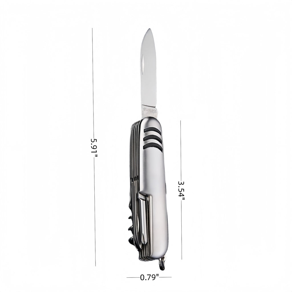 11 In 1 Stainless Steel Multi Functional Folding Knife