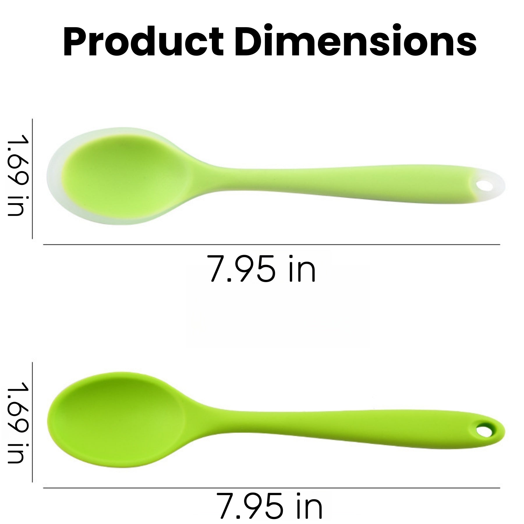 Heat-resistant Silicone Stirring Spoon